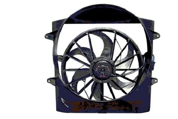 Ventilateur, refroidissement du moteur