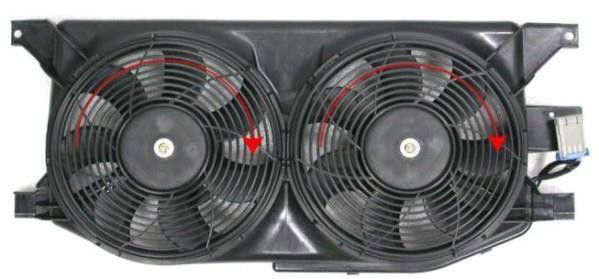 Ventilateur, refroidissement du moteur