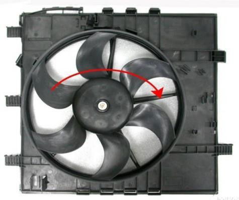 Ventilateur, refroidissement du moteur