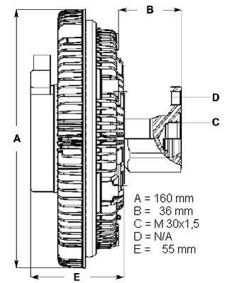 Embrayage, ventilateur de radiateur