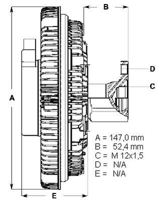 Embrayage, ventilateur de radiateur