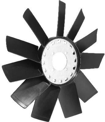 Roue du souffleur, refroidissement  du moteur