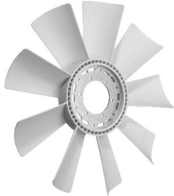 Roue du souffleur, refroidissement  du moteur