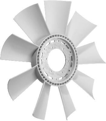 Roue du souffleur, refroidissement  du moteur
