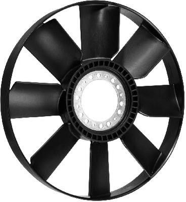 Roue du souffleur, refroidissement  du moteur