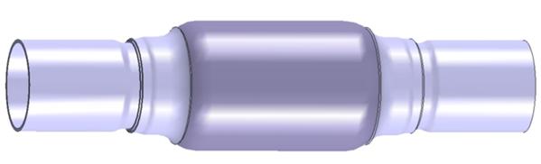 Raccord de tuyau, système d'échappement