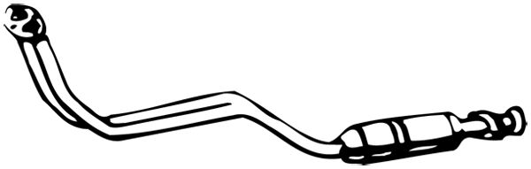 Silencieux avant