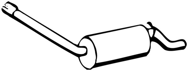 Silencieux arrière
