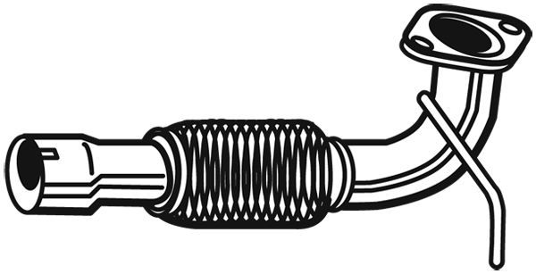 Tube ondulé, système d'échappement