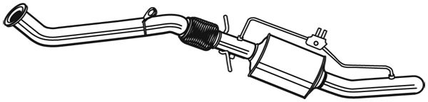 Filtre à particules / à suie, échappement EVO C