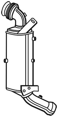 Filtre à particules / à suie, échappement EVO C