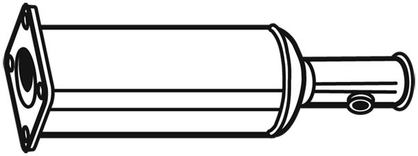 Filtre à particules / à suie, échappement EVO C