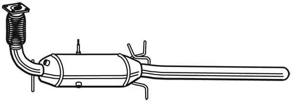 Filtre à particules / à suie, échappement EVO C