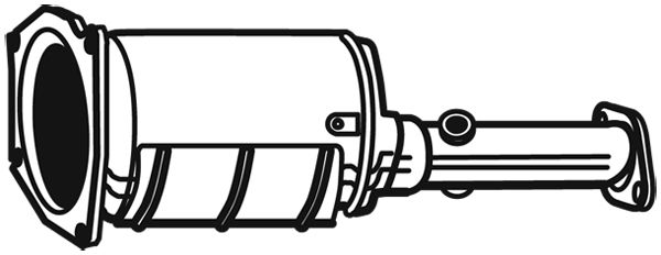 Filtre à particules / à suie, échappement EVO C