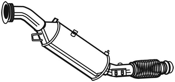Filtre à particules / à suie, échappement EVO C