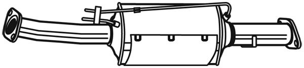 Filtre à particules / à suie, échappement EVO C
