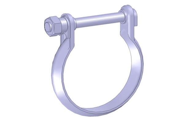 Pièce de serrage, échappement