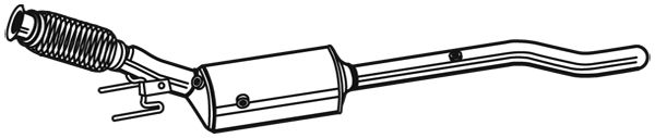 Filtre à particules / à suie, échappement EVO S