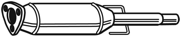 Filtre à particules / à suie, échappement EVO S