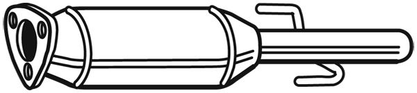 Filtre à particules / à suie, échappement EVO S