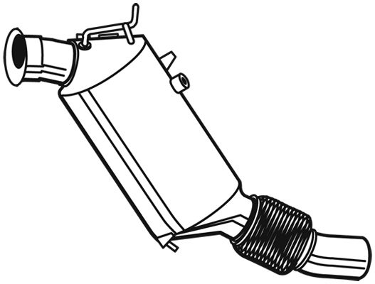 Filtre à particules / à suie, échappement EVO S