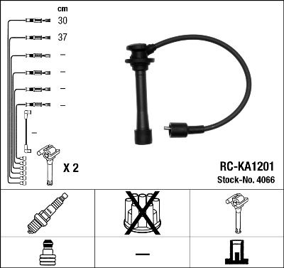 Kit de câbles d'allumage