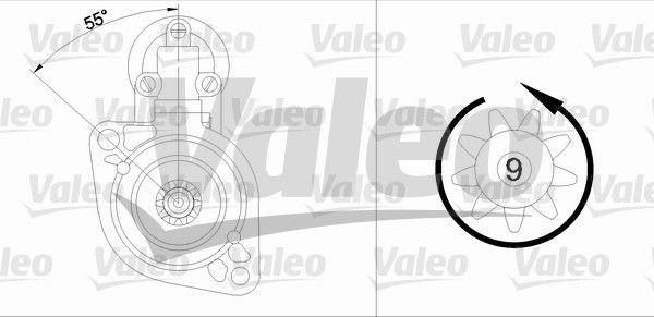 Démarreur VALEO RE-GEN REMANUFACTURED