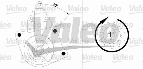 Démarreur VALEO RE-GEN REMANUFACTURED