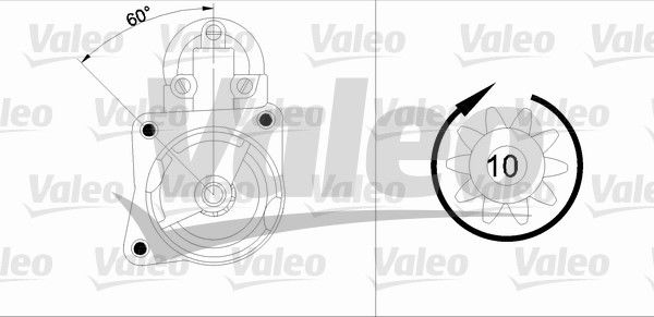 Démarreur VALEO RE-GEN REMANUFACTURED