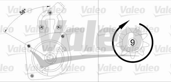 Démarreur VALEO RE-GEN REMANUFACTURED