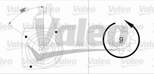 Démarreur VALEO RE-GEN REMANUFACTURED