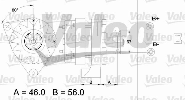 Alternateur VALEO RE-GEN REMANUFACTURED