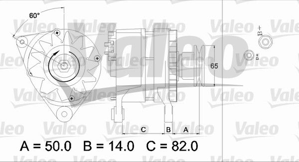 Alternateur VALEO RE-GEN REMANUFACTURED