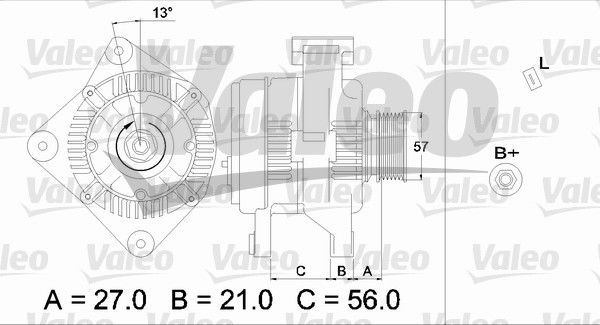 Alternateur VALEO RE-GEN REMANUFACTURED