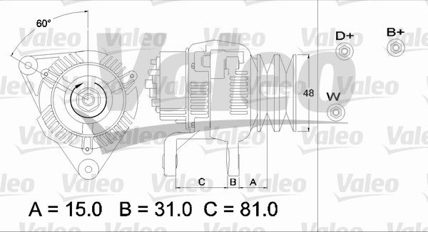 Alternateur REMANUFACTURED PREMIUM