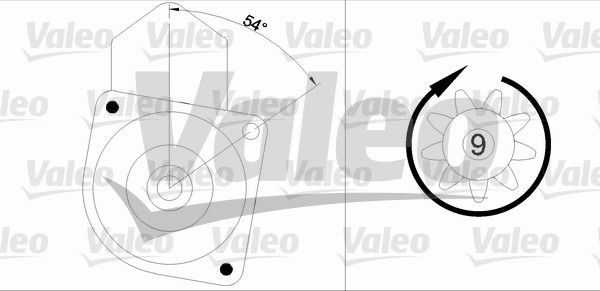 Démarreur VALEO RE-GEN REMANUFACTURED