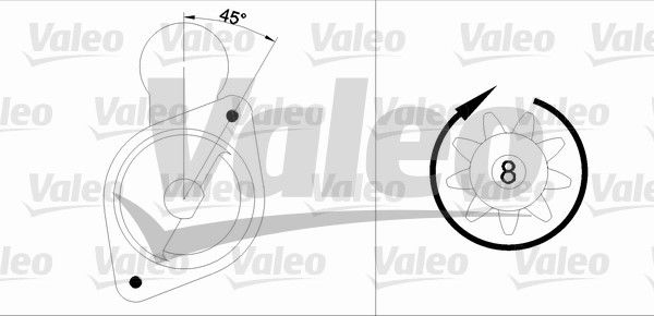 Démarreur VALEO RE-GEN REMANUFACTURED