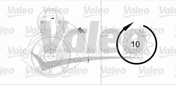 Démarreur VALEO RE-GEN REMANUFACTURED