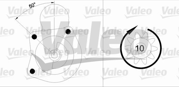 Démarreur VALEO RE-GEN REMANUFACTURED