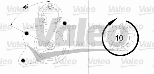 Démarreur VALEO RE-GEN REMANUFACTURED