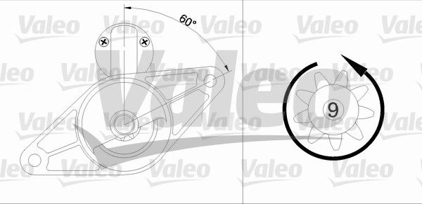 Démarreur VALEO RE-GEN REMANUFACTURED