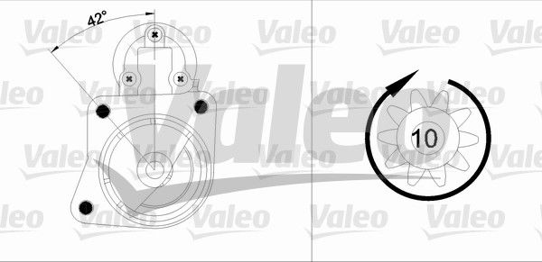 Démarreur VALEO RE-GEN REMANUFACTURED