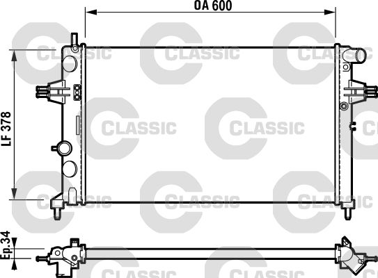 Radiateur, refroidissement du moteur