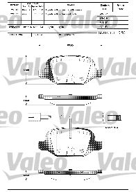 Kit de plaquettes de frein, frein à disque