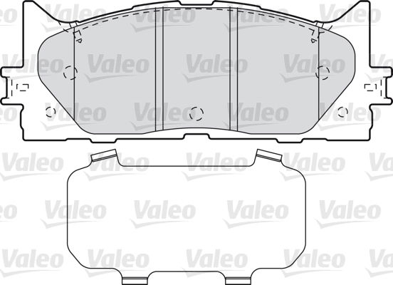 Kit de plaquettes de frein, frein à disque