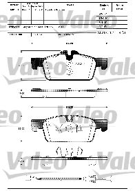 Kit de plaquettes de frein, frein à disque