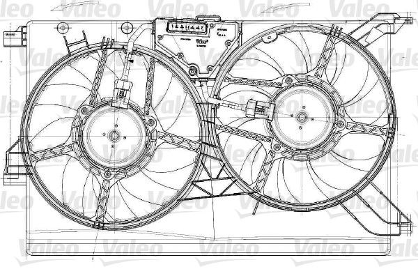 Ventilateur, refroidissement du moteur