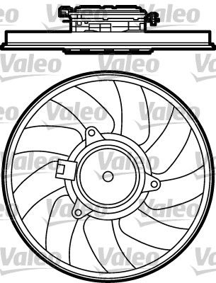 Ventilateur, refroidissement du moteur