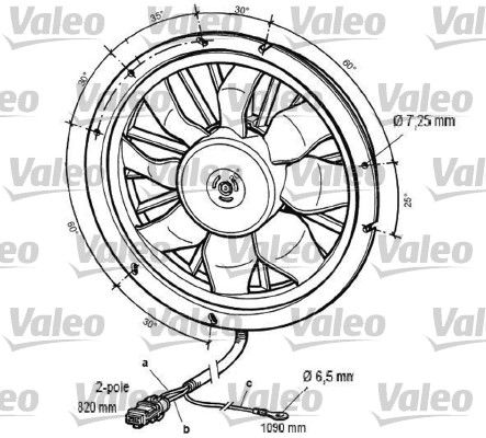 Ventilateur, refroidissement du moteur