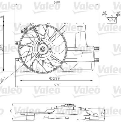 Ventilateur, refroidissement du moteur